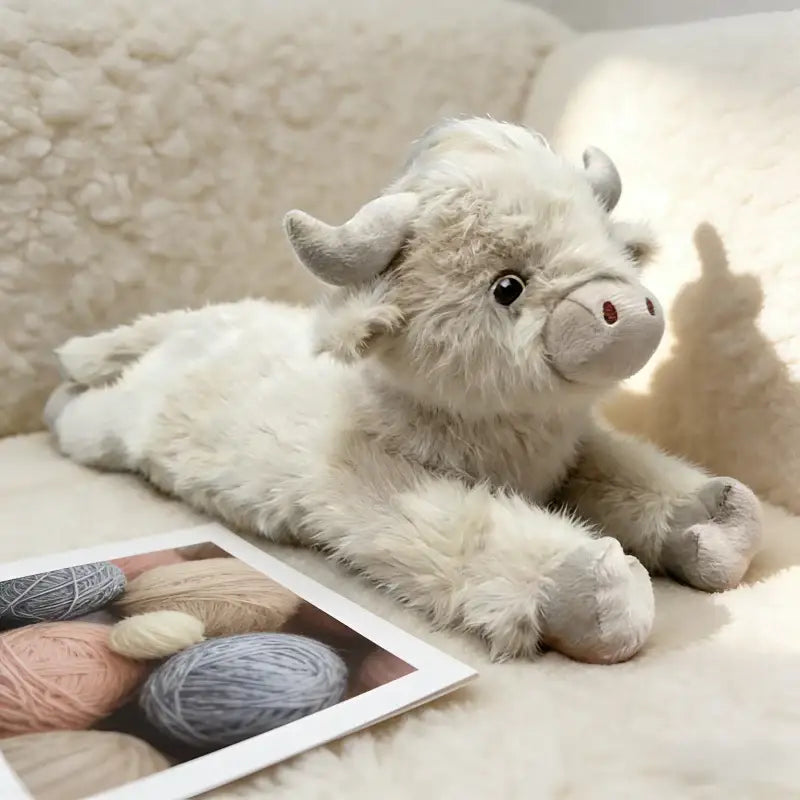 peluche vache grande taille