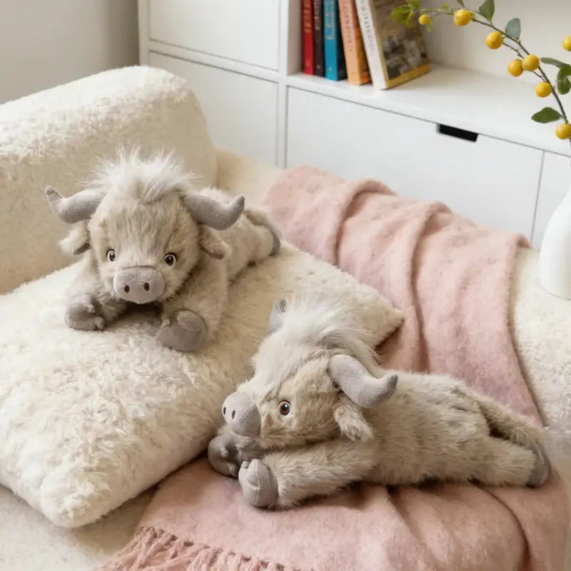 peluche vache grande taille