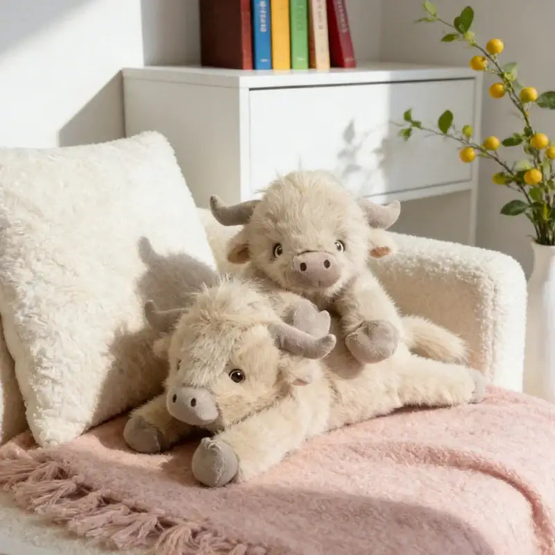 peluche vache grande taille