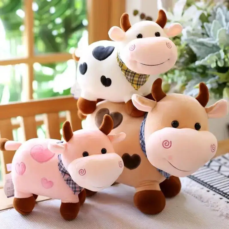 peluche vache kawaii