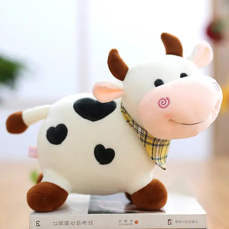 peluche vache kawaii - Blanc