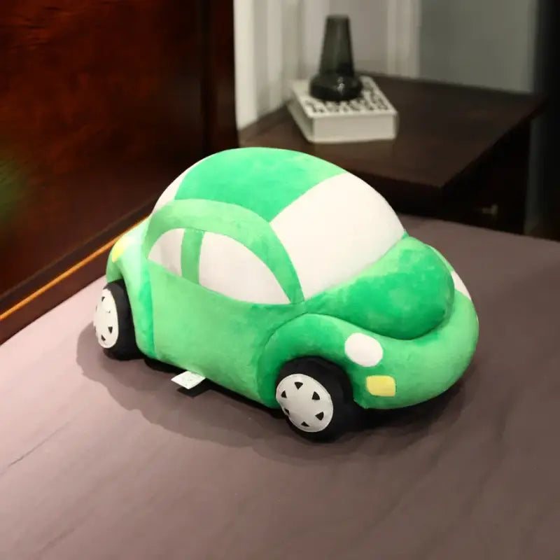 peluche voiture - Vert / 30cm