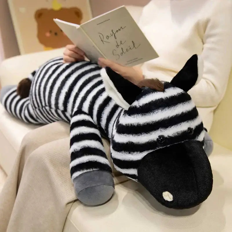 peluche zebre geant - 40cm