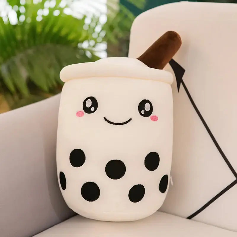 peluches bubble tea - Blanc / 20cm