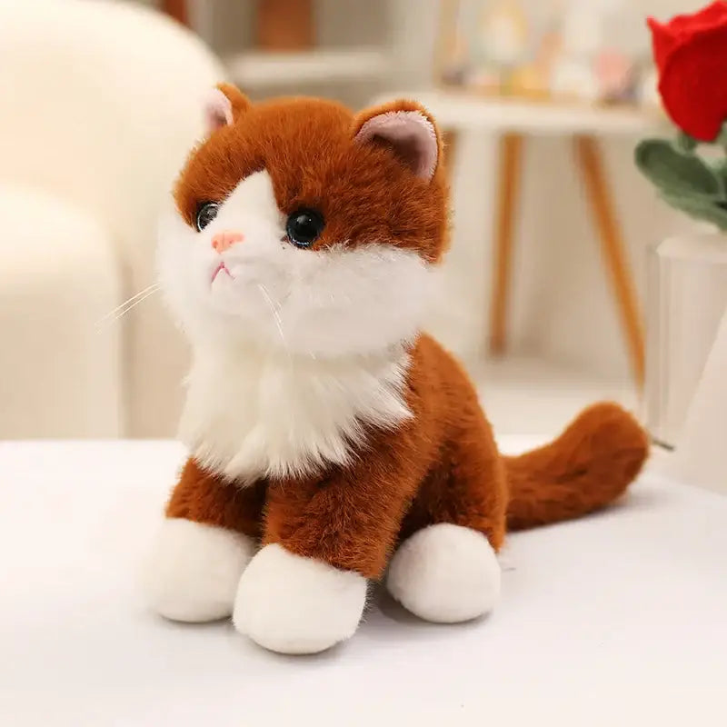 peluches chaton - Brun Foncé