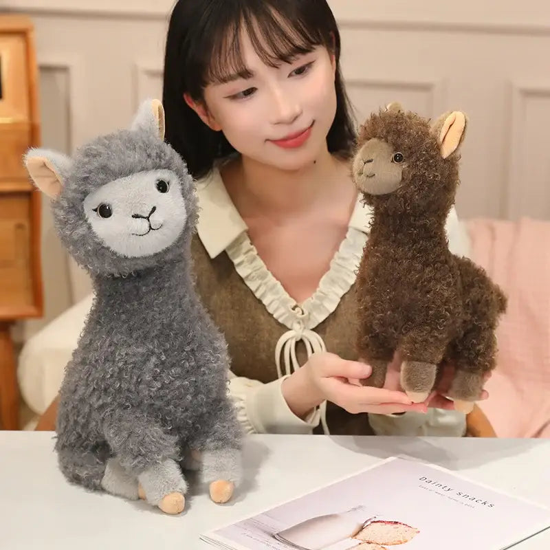 peluches en alpaga