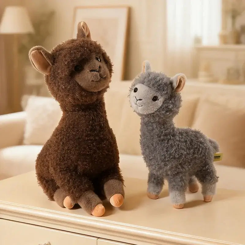 peluches en alpaga