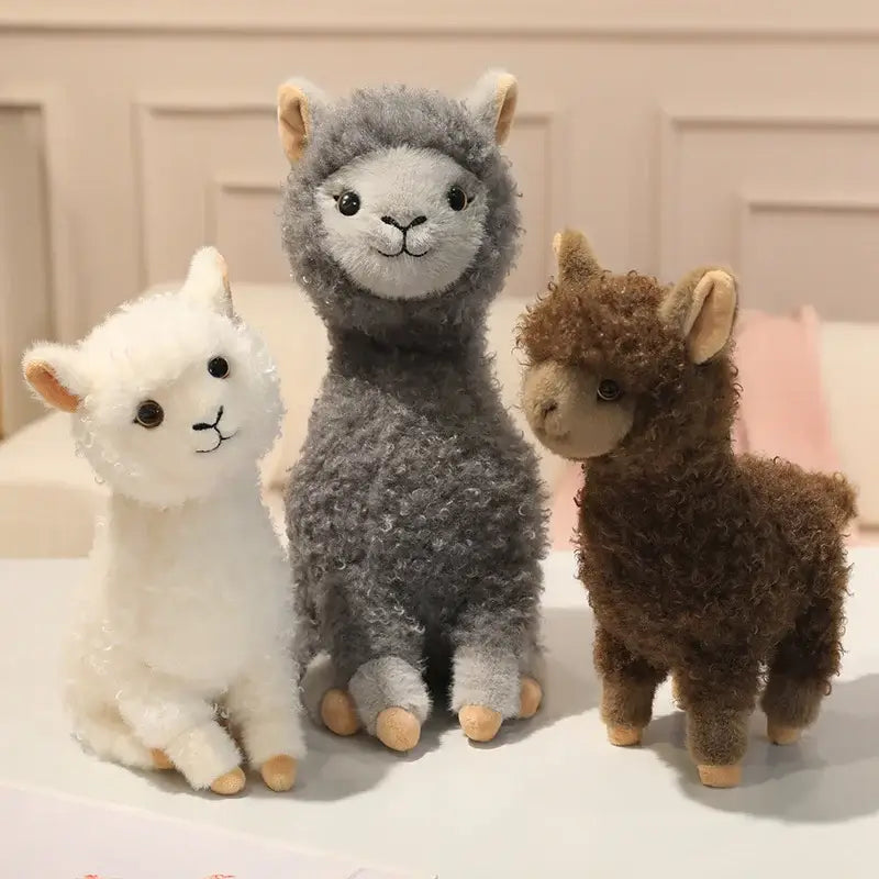 peluches en alpaga