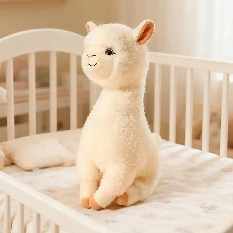 peluches en alpaga - Blanc / 30cm