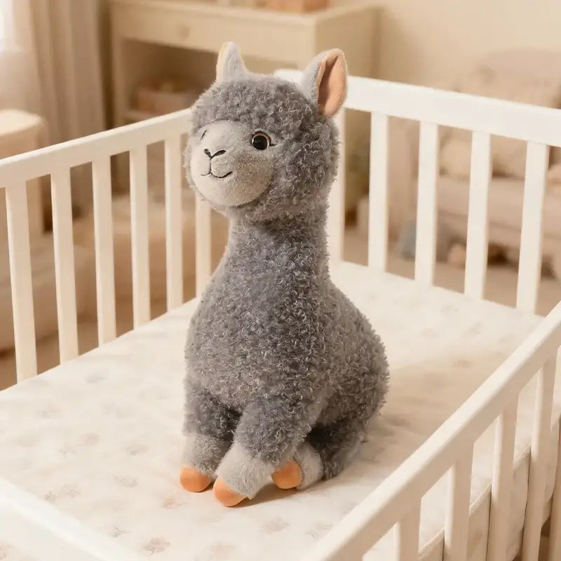 peluches en alpaga - Gris / 30cm