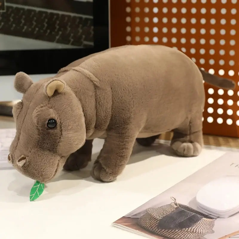 peluches hippopotame - 20cm