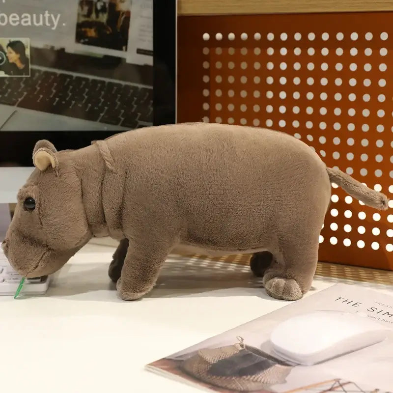 peluches hippopotame