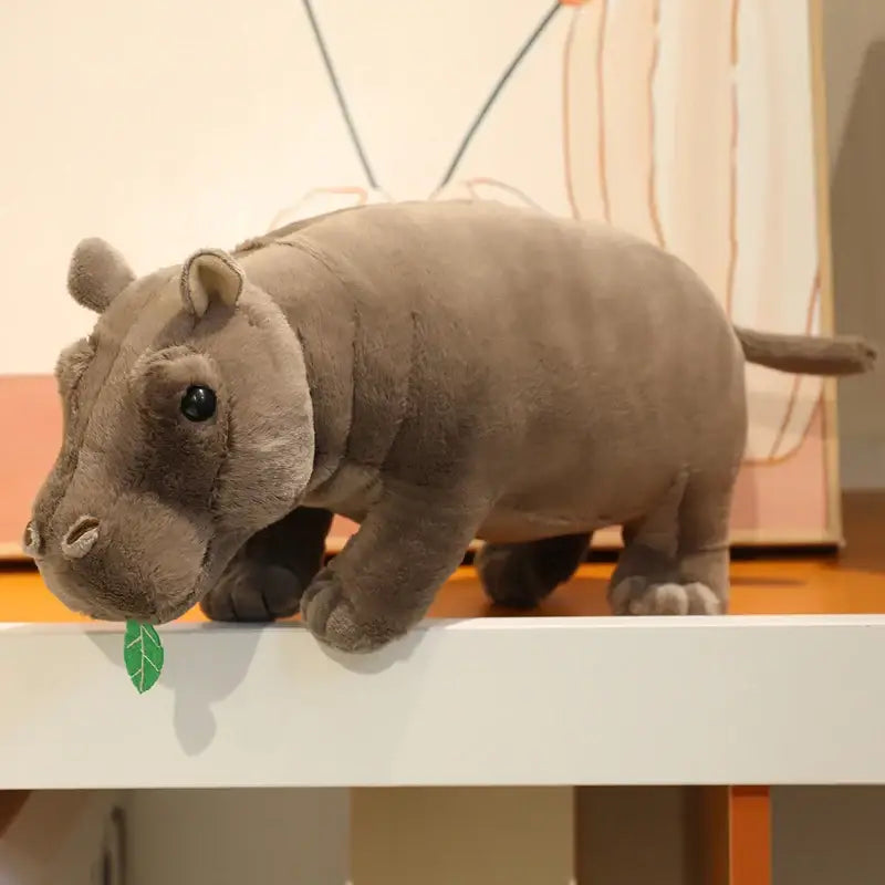 peluches hippopotame