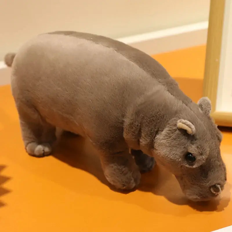 peluches hippopotame
