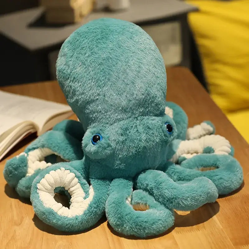 poulpe géant peluche - Vert / 30cm