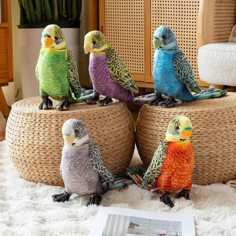 perroquet peluche