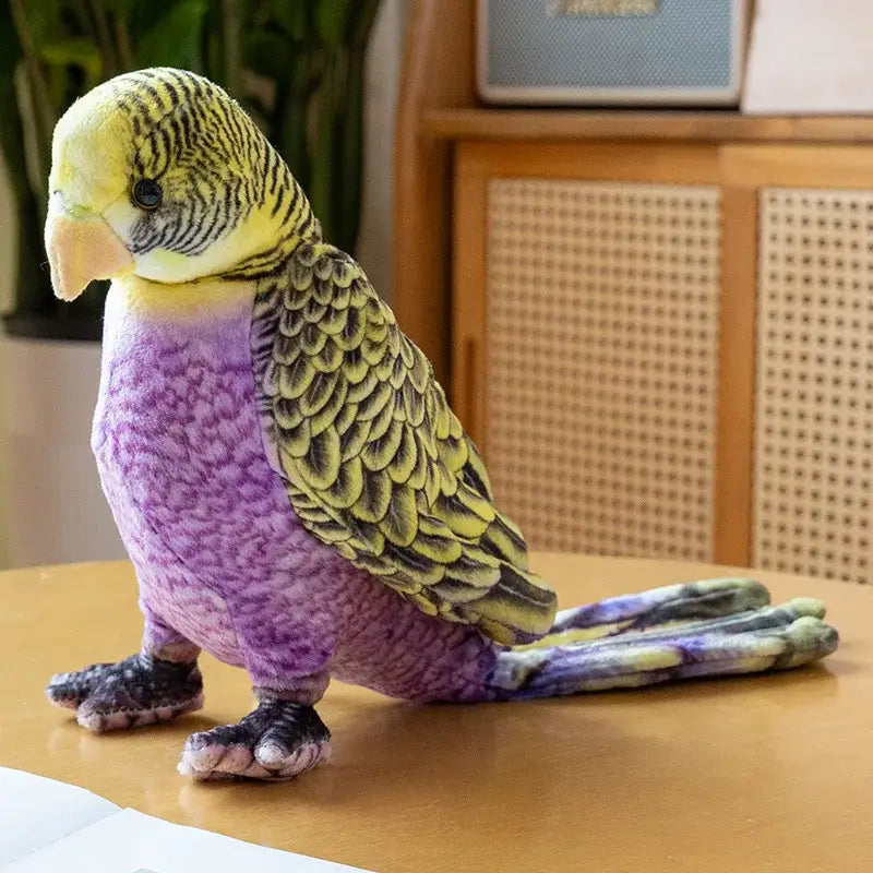 perroquet peluche - Violet