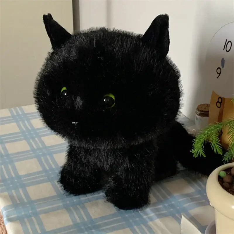 petit chat en peluche