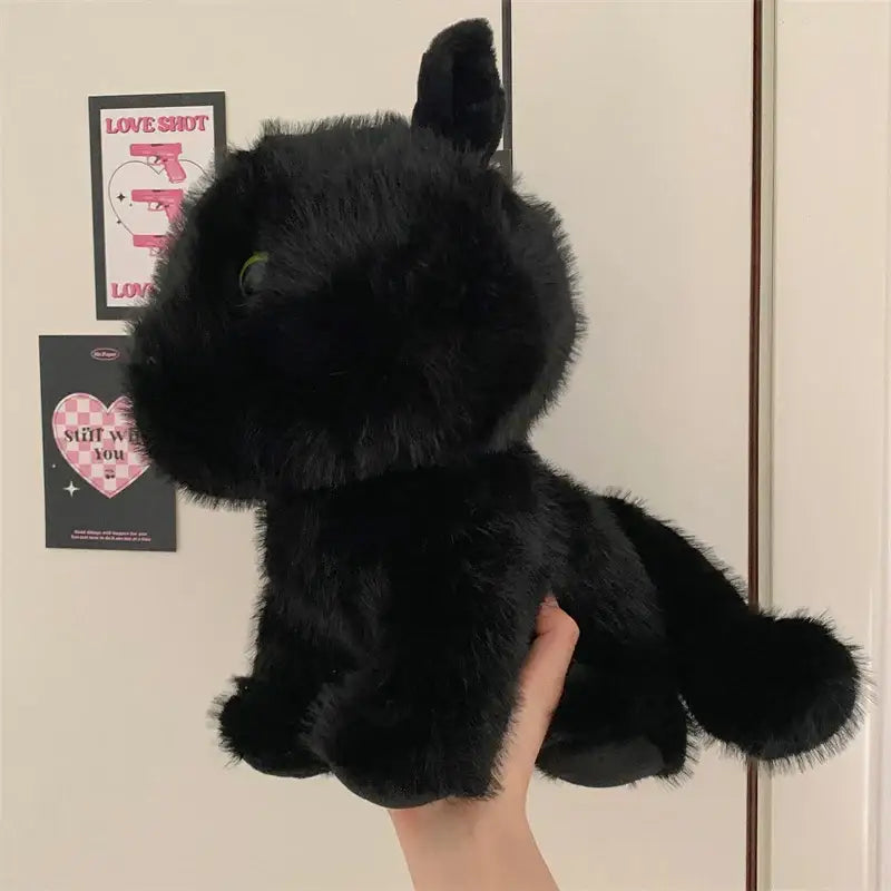petit chat en peluche