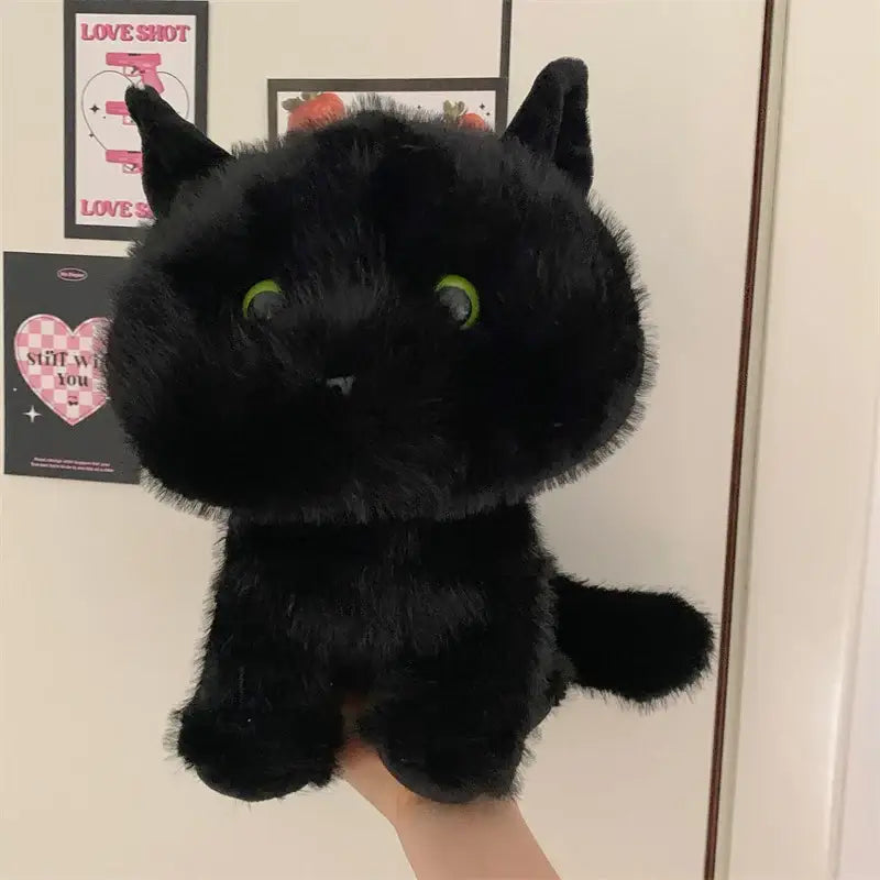 petit chat en peluche
