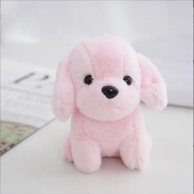 Petit Chien Peluche - Rose Clair - Petit Chien Peluche