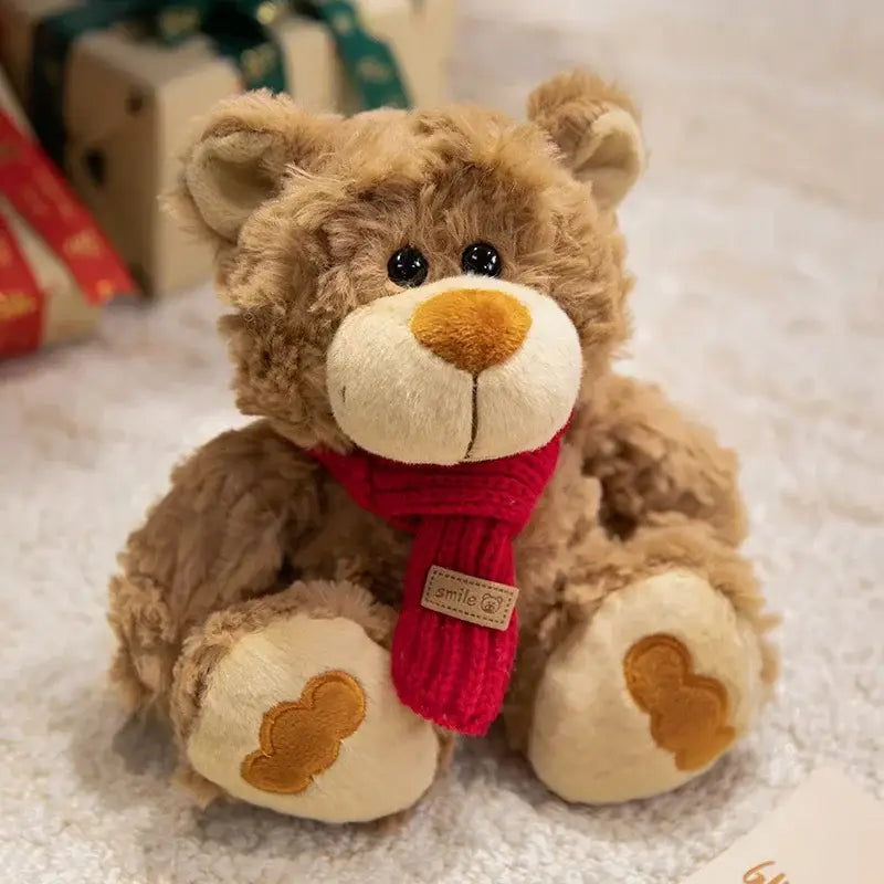 petit ourson en peluche - Brun / 28cm