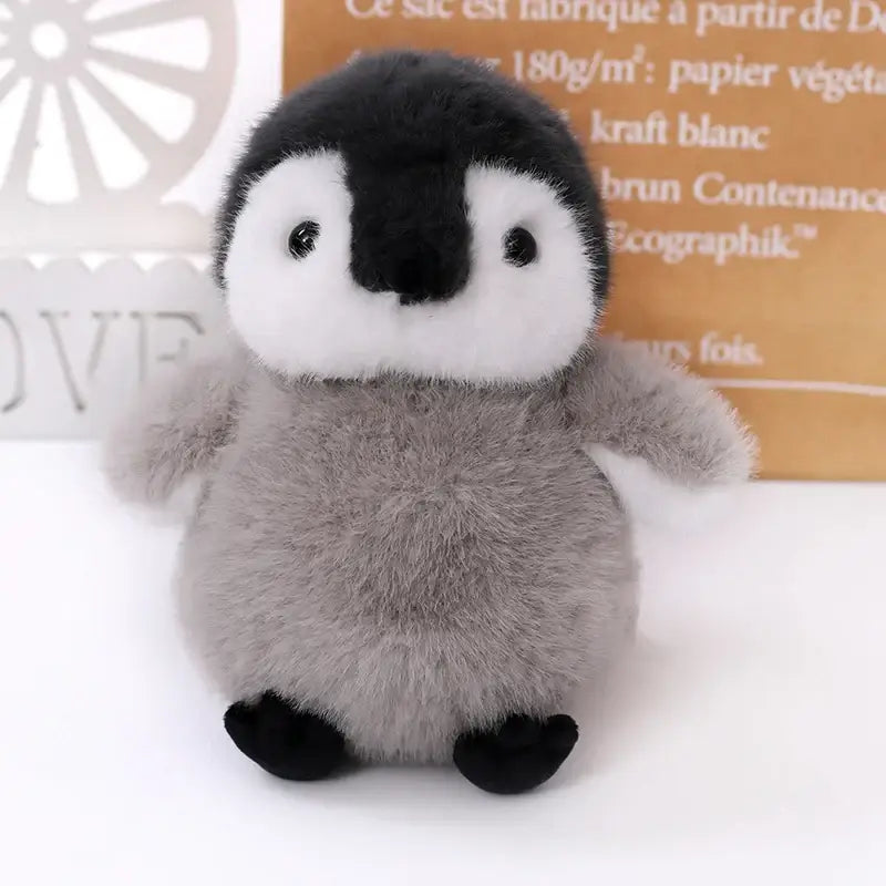 petit pingouin peluche - 23cm