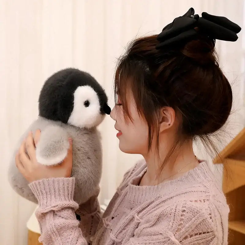 petit pingouin peluche