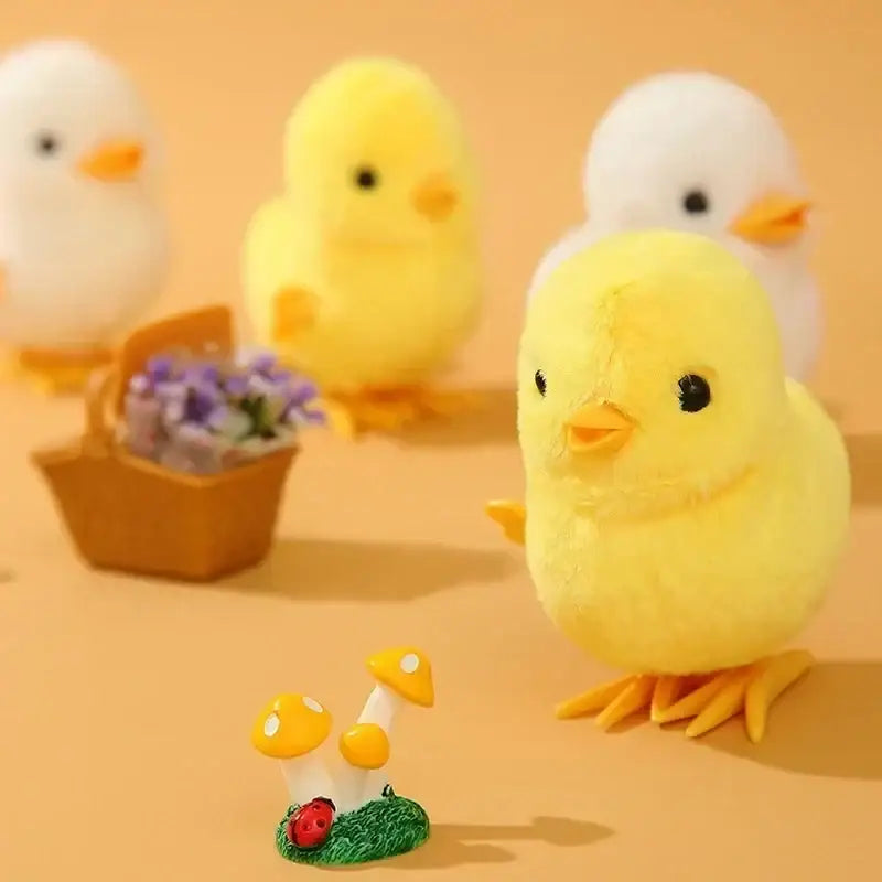 petit poussin peluche