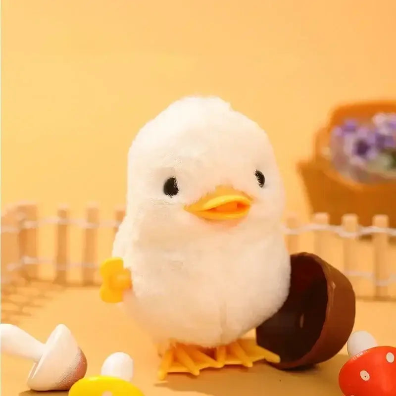 petit poussin peluche - Blanc