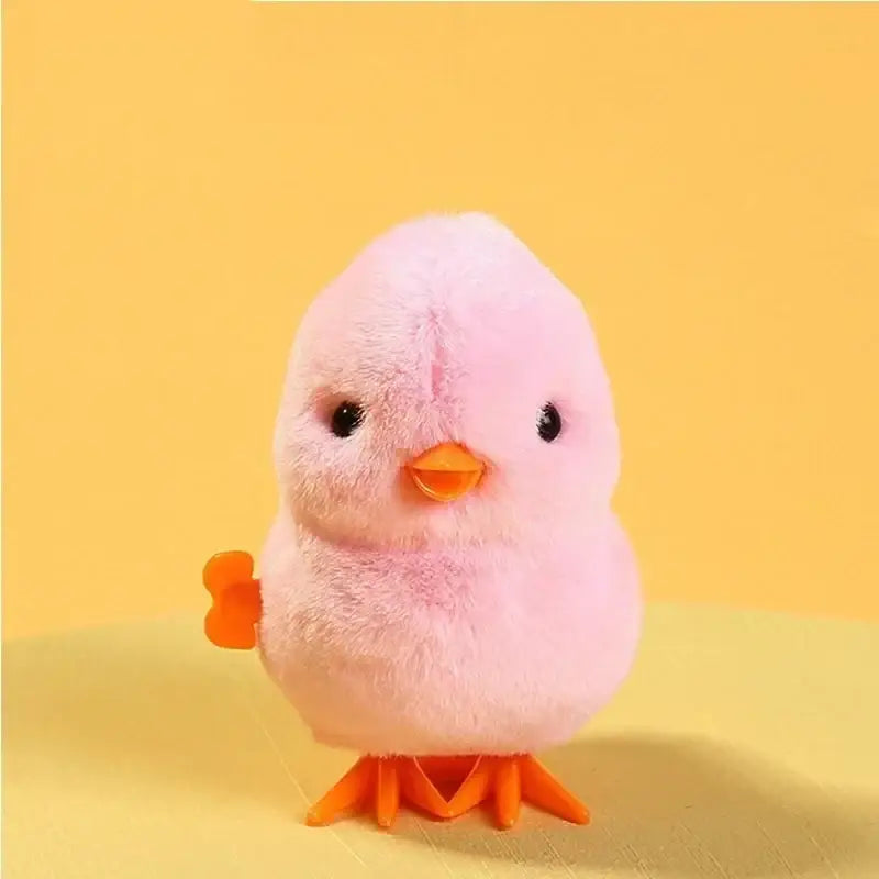 petit poussin peluche - Rose