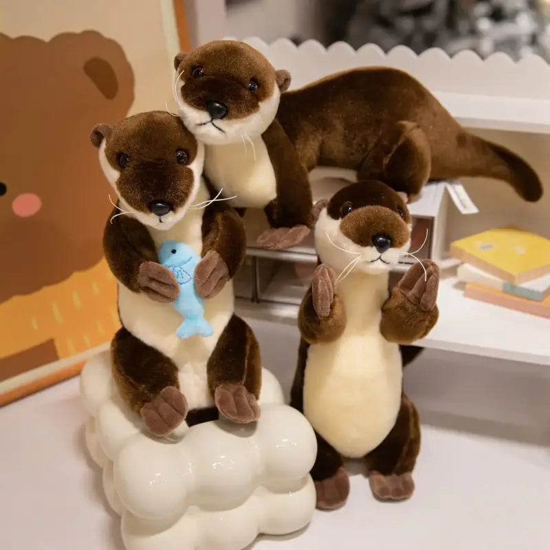 petite loutre peluche