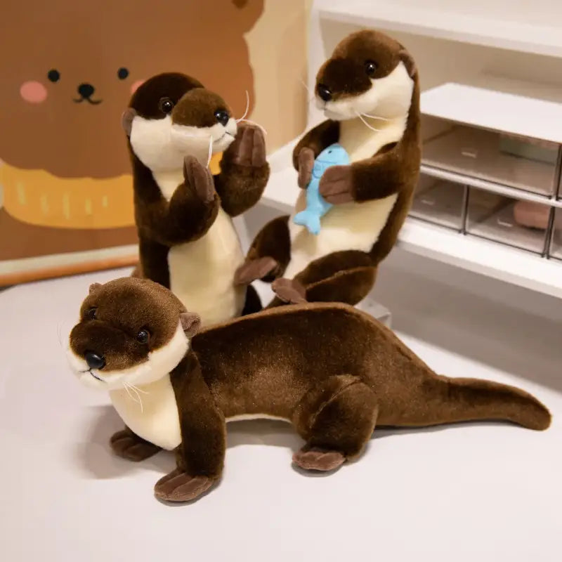 petite loutre peluche