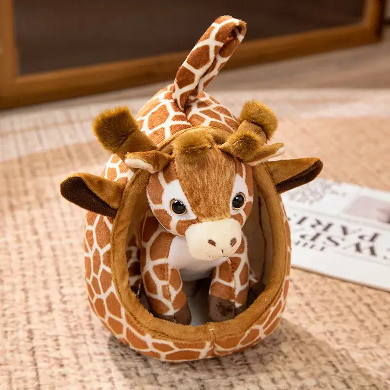 petite peluche girafe