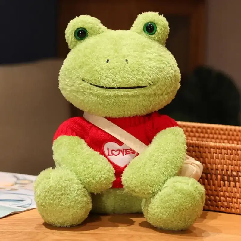 petite peluche grenouille - T-shirt Amour