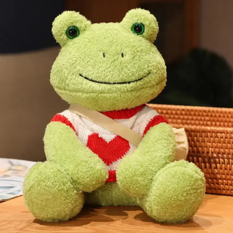 petite peluche grenouille - T-shirt Coeur