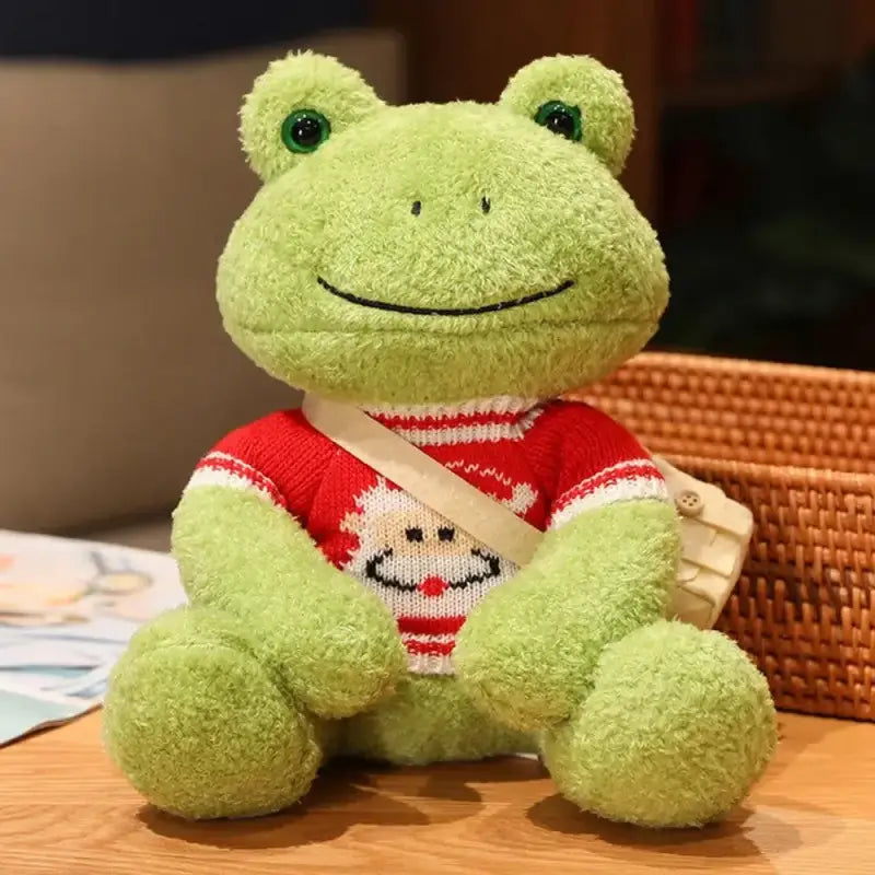 petite peluche grenouille - T-shirt Noel