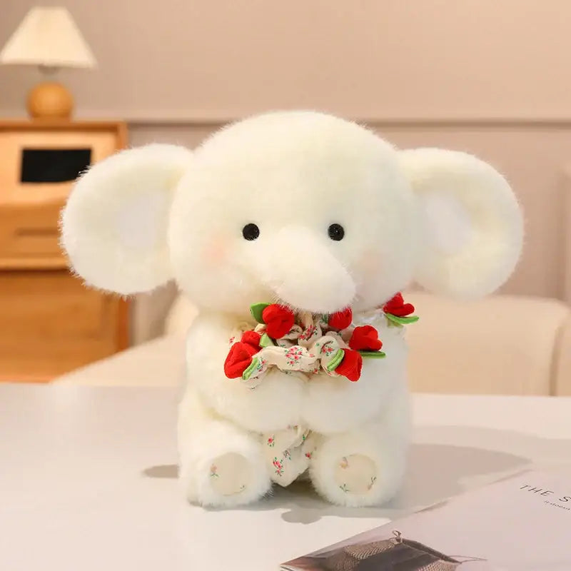 petite peluche saint valentin - Blanc