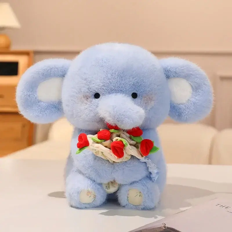 petite peluche saint valentin - Bleu