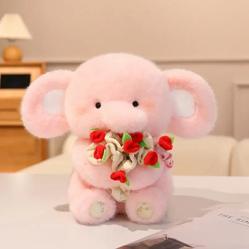 petite peluche saint valentin - Rose