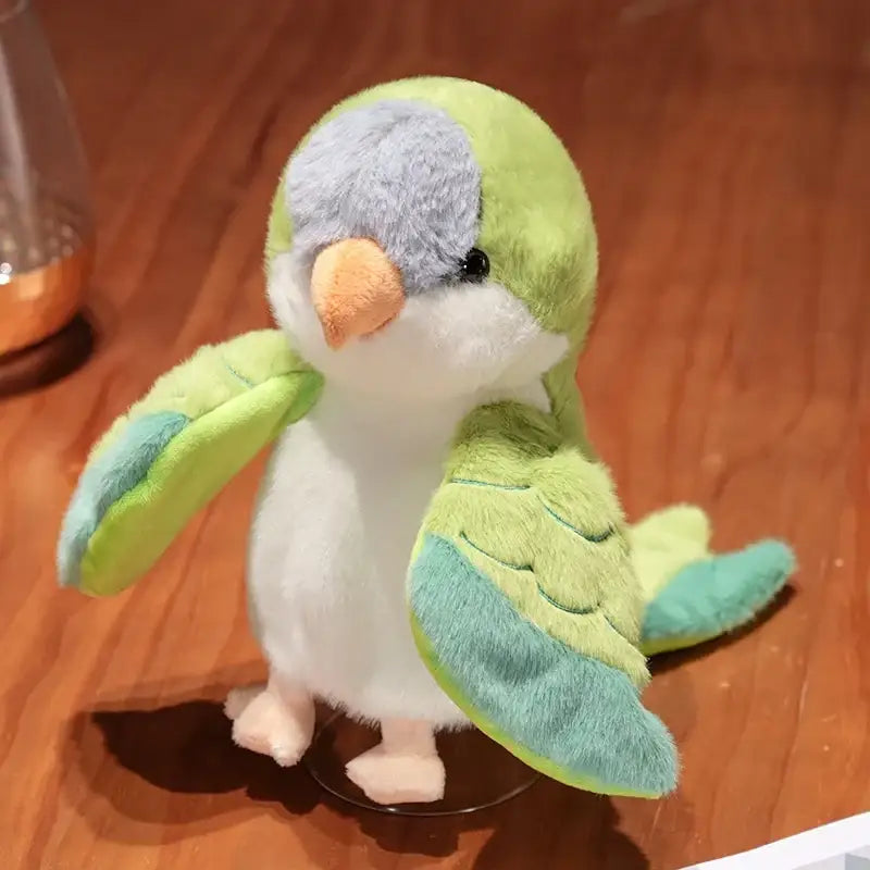 peluche perruche - Vert Clair
