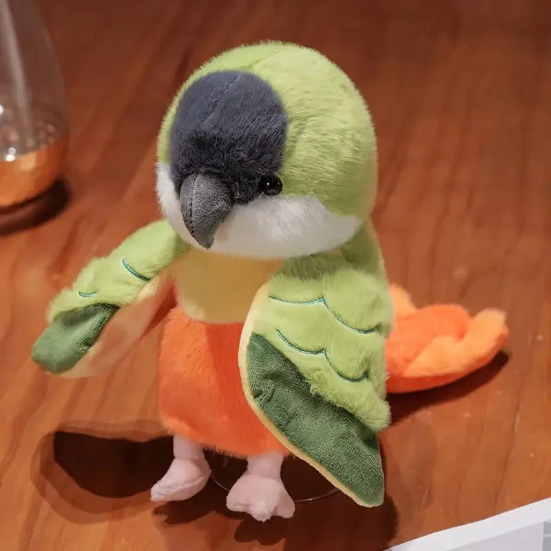 peluche perruche - Vert Foncé