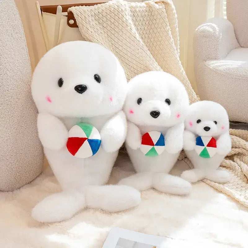 Phoque Blanc Peluche