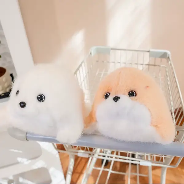 phoque en peluche