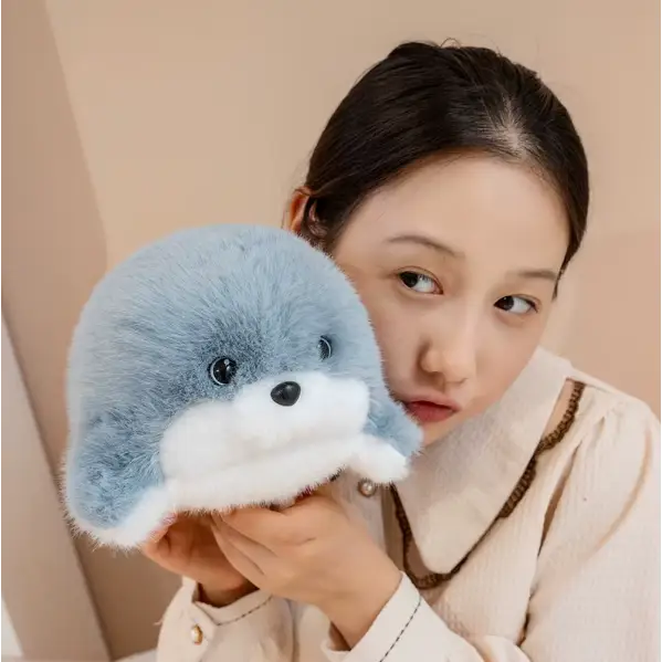 phoque en peluche