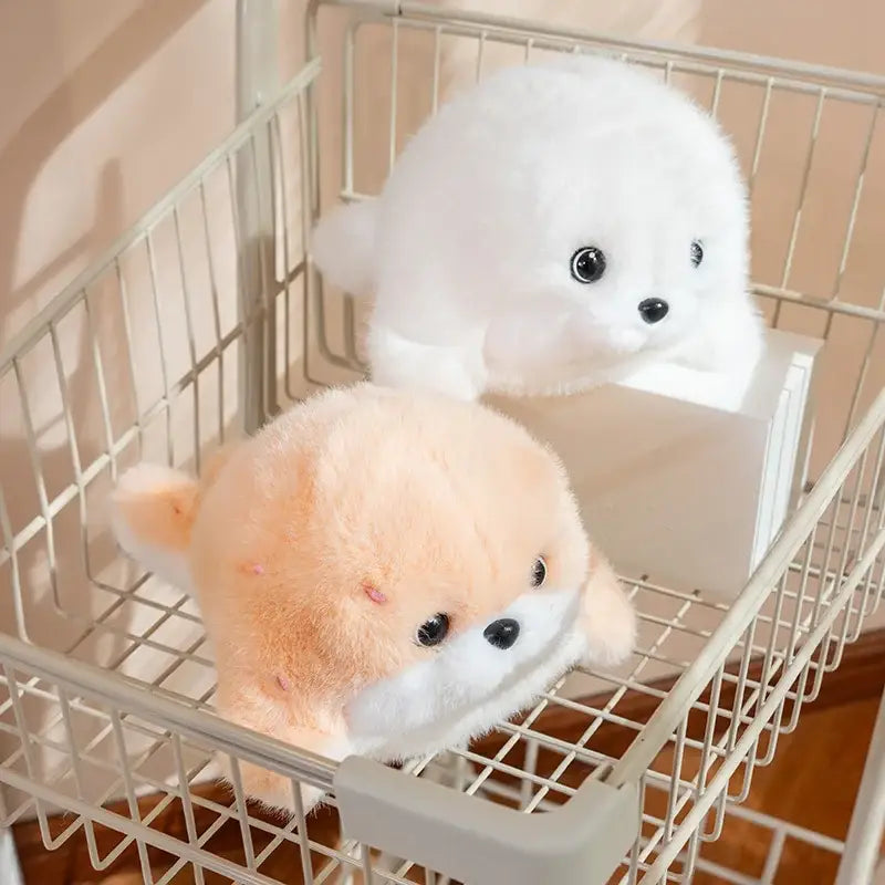 phoque en peluche