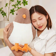 pigeon en peluche
