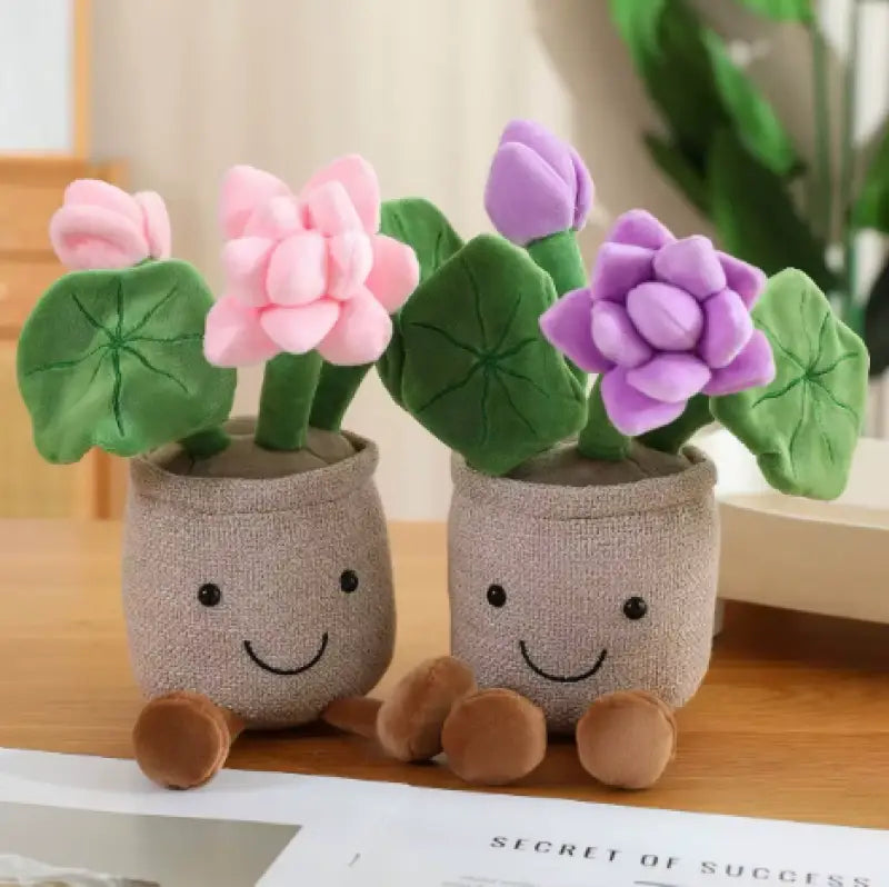 plante en peluche