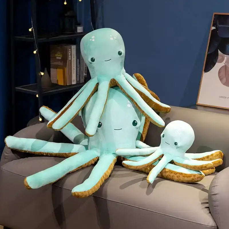 poulpe en peluche