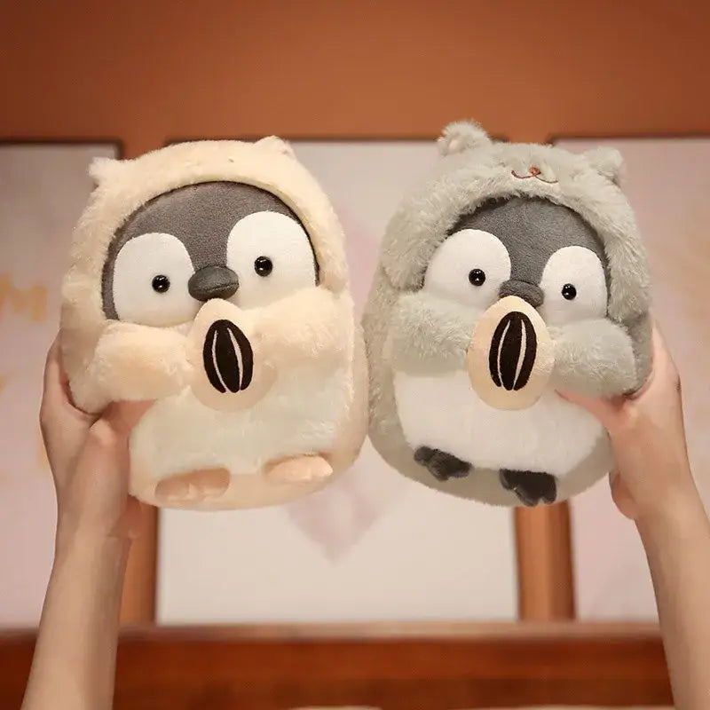 peluche pingouin mignon